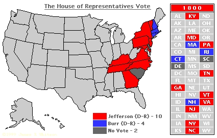 House Vote 1800