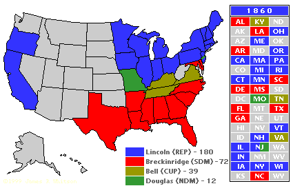 Electoral College 1860
