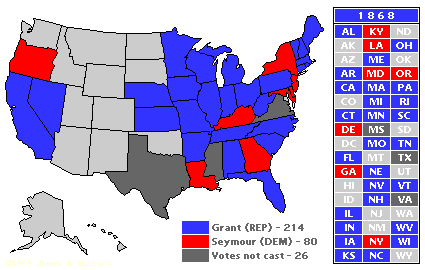 Electoral College 1868