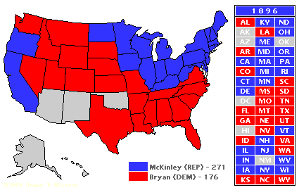 Electoral College 1896